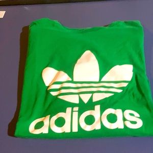 Kelly Green Adidas Originals T-Shirt size XL